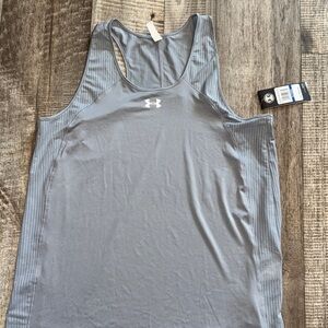 UNDER  ARMOUR Light‎ Gray Athletic Tank-size XL